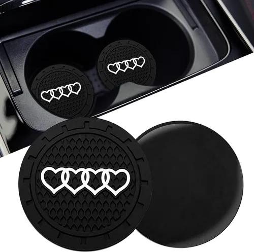 Miniatura 9 de Paquete de 2 posavasos de 2.75 pulgadas para Audi Jeep, Toyota, Honda, Ford, Chevy, GMC, Dodge, Subaru, Cadillace, Kia, Hyundai, Volkswagen, BMW