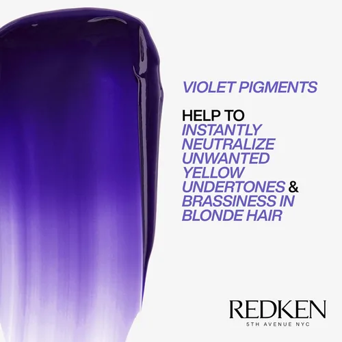 Miniatura 6 de Redken Blondage Express Anti-Brass Mask For Blonde & Highlighted Hair - Ultra-Pigmented Purple Mask For Blonde Hair