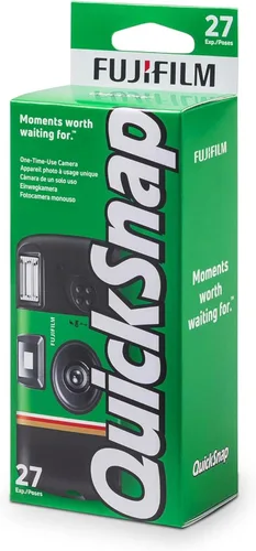 Miniatura 2 de Fujifilm QuickSnap 400 velocidad cámara de un solo uso con flash (5-Pack)
