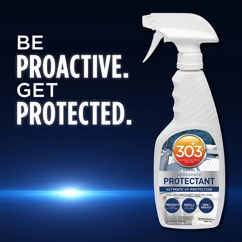 Miniatura 5 de 303 (30305) Marine - Spray protector de UV para vinilo, de plástico, hule, fibra de vidrio, piel y más – repele Polvo y Suciedad – No Tóxico