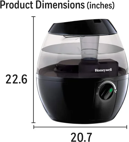 Miniatura 3 de Humidificador de vapor frío Honeywell Mistmate Negro