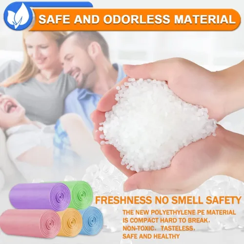 Miniatura 6 de Bolsas de basura pequeñas de 1.5 galones, bolsas de basura pequeñas para baño, forros sin perfume, bolsas de basura fuertes para cocina, bolsas