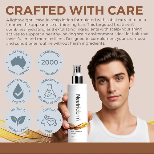 Miniatura 4 de Loción para reforzador el cabello, de Neutriderm, 8.45 onzas líquidas