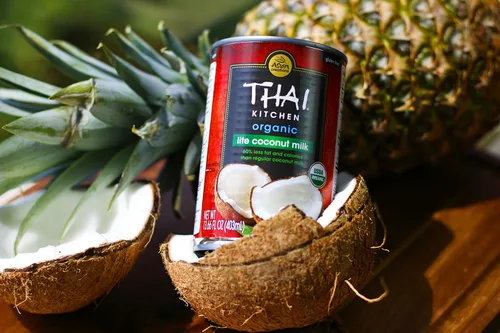 Miniatura 4 de Thai Kitchen leche de coco orgánica sin edulcorantes, 13.66 onzas líquidas (paquete de 6 unidades)