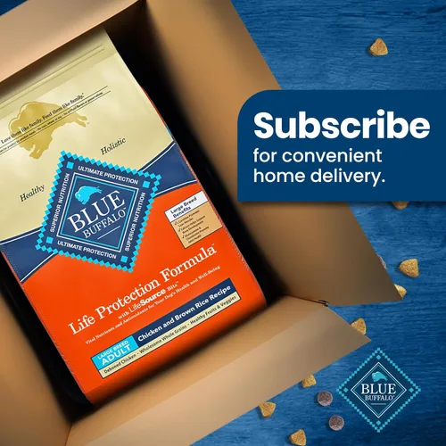 Miniatura 11 de Blue Buffalo Life Protection Formula Large Breed Adult Dry Dog Food, promueve la salud de las articulaciones y los músculos magros, hecho