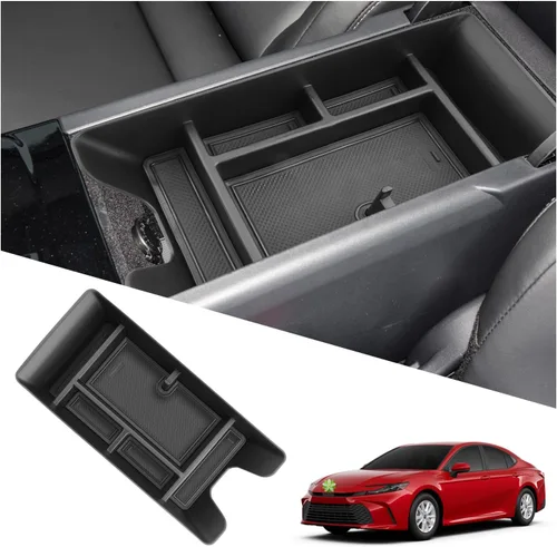 Miniatura 10 de Organizador de consola inferior compatible con Nissan Rogue (S/SL/SV/Platinum) 2021 2022 2023 2024 2025 2026 Nissan Rogue (S/SL/SV/Platinum) Bandeja