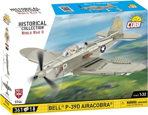 Miniatura 2 de COBI Colección histórica WWII Bell® P-39D AIRACOBRA® Aircraft