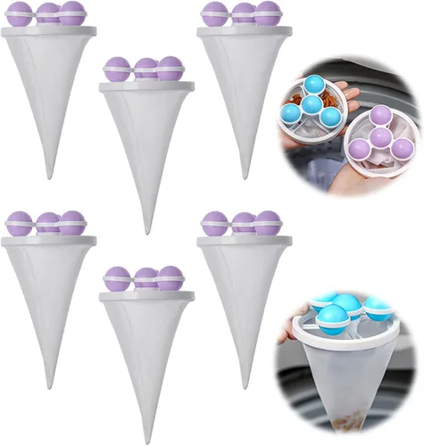 Miniatura 10 de Rejilla de Filtro de Pelo Flotante, 2025 Nuevo Recolector de Pelo para Lavandería, Removedor de Pelo de Mascotas para Lavandería, Reutilizable