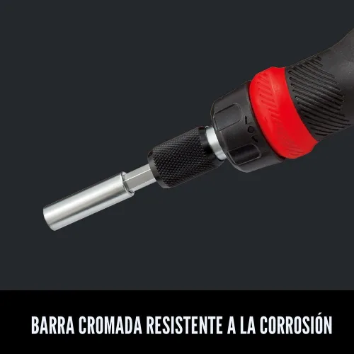 Miniatura 4 de CRAFTSMAN Destornillador de trinquete, juego multibits, 26 piezas (CMHT68001)