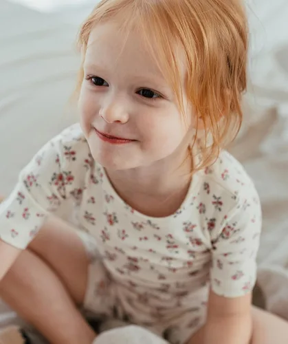 Miniatura 79 de AVAUMA Conjunto de pijama de algodón para bebés y niñas de 6 meses a 7 años