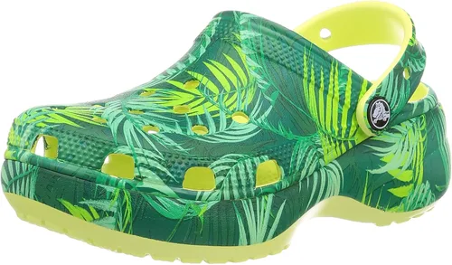 Miniatura 46 de Zuecos Crocs clásicos con diseño de teñido anudado marmoleado para mujer