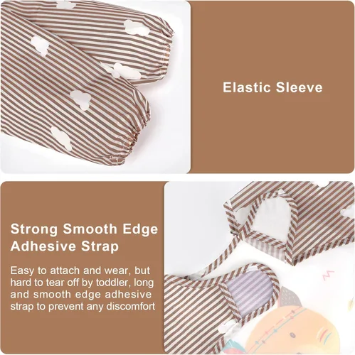 Miniatura 3 de Accmor Long Sleeve Baby Bibs, Waterproof Sleeved Bibs Smock for Toddler Baby Girls Boys Eating Feeding
