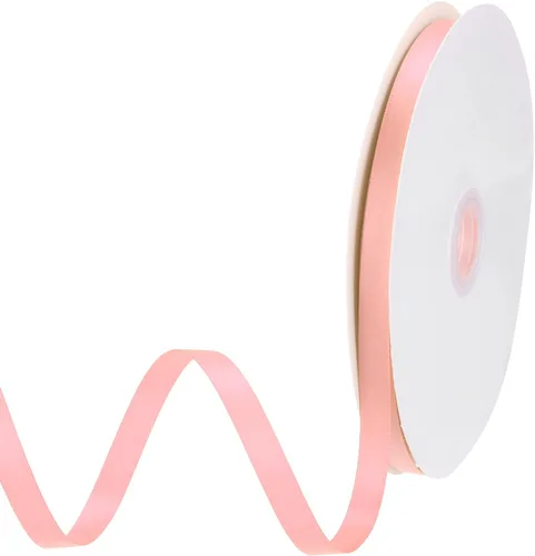 Miniatura 35 de MECCANIXITY Cinta de satén de 3/8 pulgadas de 50 yardas, de grogrén, de seda sólida, fina para ramo de boda, para regalo del día de San Valentín