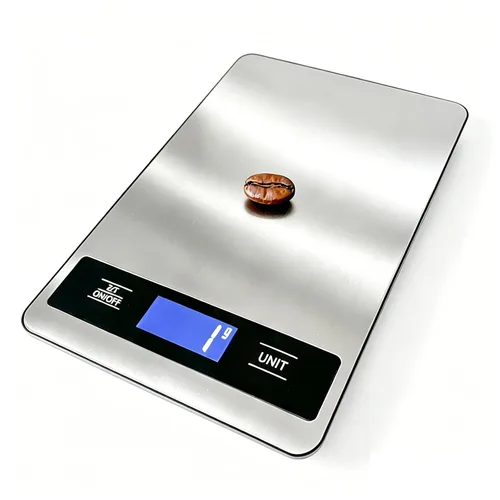 Báscula de alimentos de cocina de 33 libras/33.1 lbs, báscula digital de alta precisión de 0.04 oz con temporizador y pantalla LCD retroiluminada,