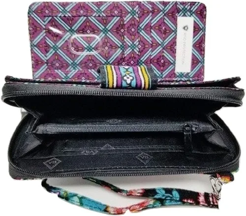 Miniatura 2 de Vera Bradley Pulsera combinada icónica RFID en vides florales, Floral