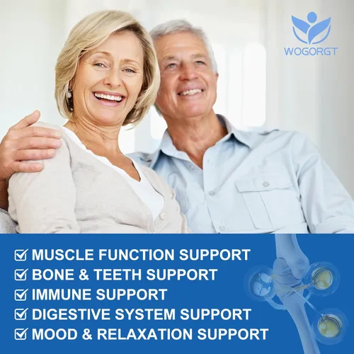 Miniatura 3 de Suplemento de citrato de calcio de 1200 mg con vitamina D3 para mujeres y hombres - Suplemento de calcio y magnesio zinc D3 para huesos, dientes