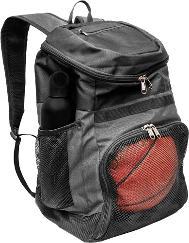 Miniatura 9 de Xelfly Mochila de baloncesto con compartimento para pelotas