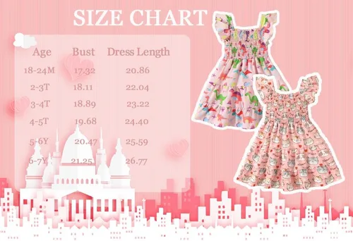 Miniatura 8 de Vestido de verano para niña pequeña, vestido de dinosaurio con volantes, cuello halter, sin mangas, con vuelo, vestido de tutú de playa casual