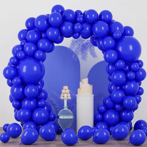 Miniatura 38 de Voircoloria - Globos azul bebé claro, paquete de 66 globos de 12 pulgadas de látex para fiestas para niños y niñas, para cumpleaños, baby shower, 16