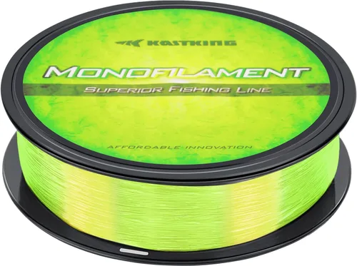 KastKing Línea de pesca de monofilamento premium del mundo - Pista de rollo paralelo - Línea mono fuerte y resistente a la abrasión - Línea de pesca