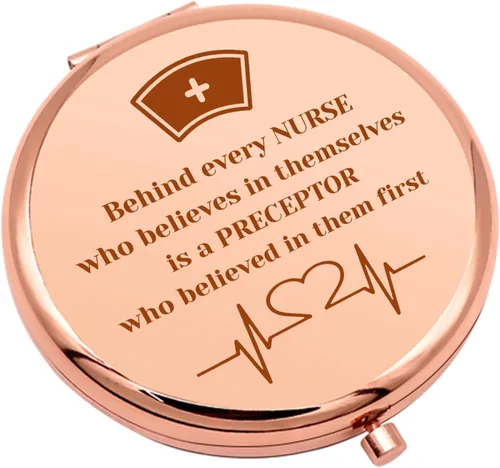 Miniatura 6 de Regalo para enfermera, regalo para partera y partera, espejo de maquillaje compacto Doula de agradecimiento para enfermera, regalo de agradecimiento