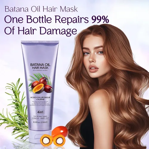 Miniatura 2 de Aceite de batana para el crecimiento del cabello, 100% puro y aceite de batana, mejora el grosor del cabello, evita la pérdida de cabello, repara