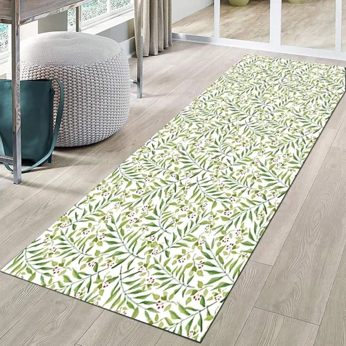 Miniatura 4 de Alfombra lavable de pasillo, 3.3 ft, 59.1 in, 98.4 in, 9.8 ft, 137.8 in, 177.2 in, 16.4 ft, 216.5 in, 19.7 ft, plegable, súper suave, moderna