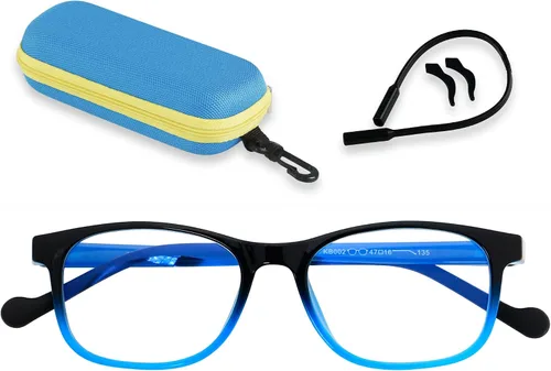 Miniatura 11 de ANDWOOD Gafas de luz azul para niños, niñas, niños, computadora, juegos, anti rayos azules, gafas de sol polarizadas de 3 a 12 años