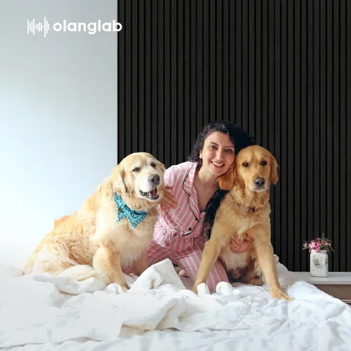 Miniatura 2 de Olanglab Paquete de 4 paneles de pared de listones de madera, paneles de pared acústicos de madera, 94.5"x12.6" pulgadas, cada uno de los paneles