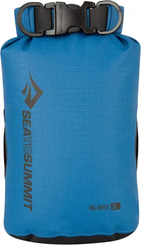 Miniatura 10 de Sea to Summit Big River Dry Bag, Ultra-Durable Roll-Top Dry Storage Azul Real