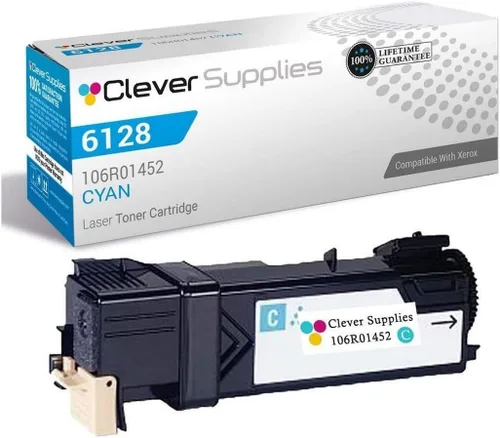 Miniatura 329 de CS compatible Xerox Phaser 6510/WorkCentre 6515 (106r03480) 2 cartuchos de tóner negro para Phaser 6510, WorkCentre 6515 2 negro