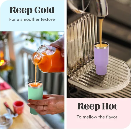 Miniatura 5 de Lindo juego de vasos de chupito con popote de 2 onzas, mini vaso de chupito con tapa y pajita, vasos aislados Kawaii para expreso, bebidas