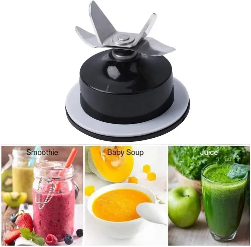 Miniatura 5 de Cuchilla de licuadora 990140200, compatible con juntas, ajuste, compatible con Hamilton, Beach 908 909 939 990140200 pieza de repuesto