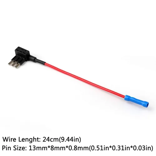 Miniatura 6 de Grifo de fusible para añadir un circuito para automóvil, 3 clavijas, 32 V, 5A-30 A, adaptador de fusible para agregar un circuito, adaptador