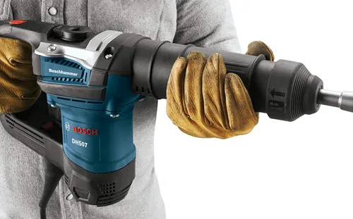 Miniatura 2 de BOSCH DH507 Martillo de demolición SDS-Max de velocidad variable de 12 libras, 10 amperios, azul