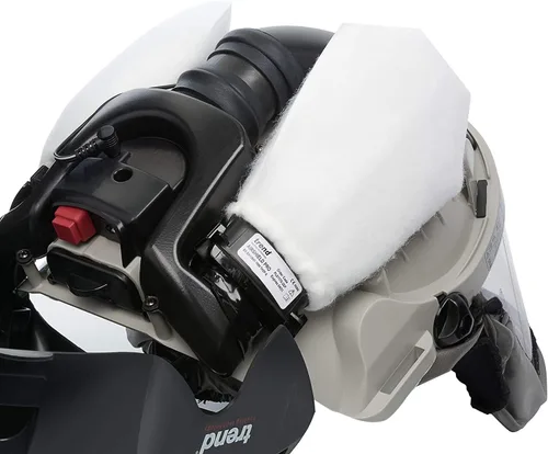 Miniatura 3 de Trend Airshield Pro Visera completa, Protector contra el polvo, Máscara con circulación de aire alimentada por batería para carpintería, AIR/PRO