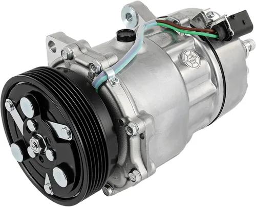 SCITOO Compresor de CA con embrague para Volkswagen Jetta 1.8L 1997 1998 1999 2000, para VW Jetta 1.9L 2000 2008, compresor de aire acondicionado de