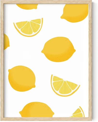 Miniatura 21 de HAUS AND HUES Fruit Art - Imagen de melocotón, decoración de pared de cocina, impresión de baño (marco beige, 24 x 36)