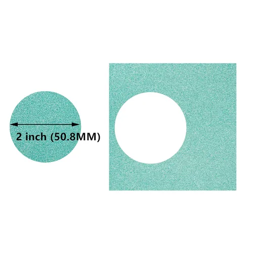 Miniatura 6 de QIQQIKIN Perforadora de papel circular, 1 pulgada, perforadora de agujeros, rosa, herramienta de manualidades para álbumes de recortes, fabricación
