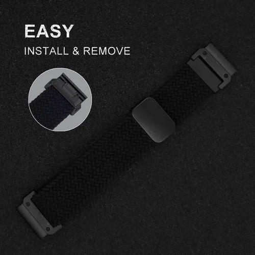 Miniatura 2 de Abanen Correa de reloj elástica de ajuste rápido de 0.866 pulgadas con hebilla magnética para Garmin Fenix 8 de 1.772 pulgadas / Fenix 7 / Fenix 6