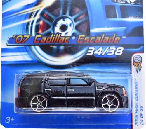 Miniatura 2 de Hot Wheels 2006 Primeras ediciones '07 Cadillac Escalade #34, negro