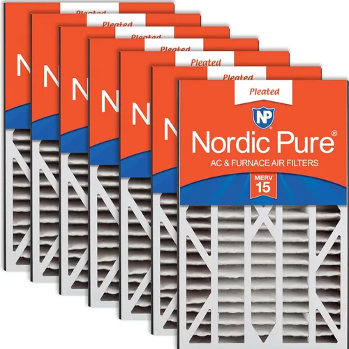 Miniatura 38 de Nordic Pure Filtros de aire de repuesto MERV 15 Plus Carbon Trion Air Bear Cub de 16 x 25 x 3 (15 13/16 x 24 5/16 x 3)