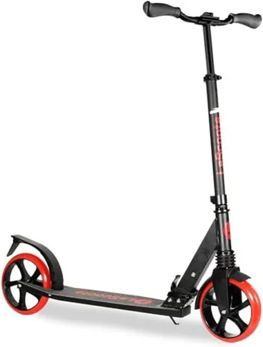 Miniatura 10 de LaScoota Patinete para niños a partir de 6 años, adolescentes y adultos, ruedas de uretano grandes y resistentes de 8 pulgadas. Manillar ajustable