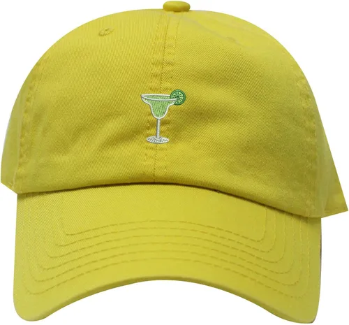 INK STITCH Margarita Logo Bordado Sin Estructurar Gorras De Béisbol - 21 Colores