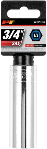 Miniatura 19 de Performance Tool W32334 1/2 Drive 1-1/16 6Point Deep Wall Socket, 1 paquete