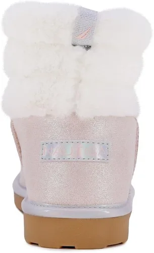 Miniatura 3 de Nautica Botas para niños y niñas con piel Sherpa para nieve e invierno, botines cálidos para niños grandes - niño pequeño - niño pequeño