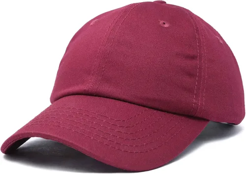 Miniatura 91 de DALIX Gorra de béisbol para papá, lisa, para hombre, mujer, algodón, ajustable, en blanco, sin estructurar, suave