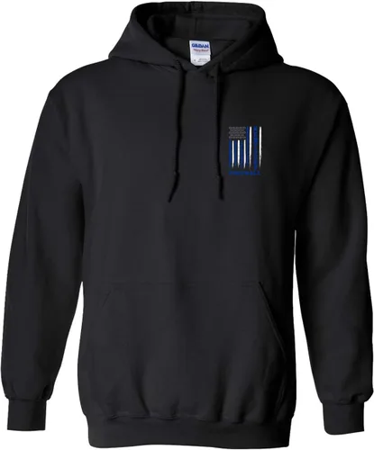 Miniatura 13 de Sudadera con capucha unisex de la bandera americana del color del equipo de fútbol