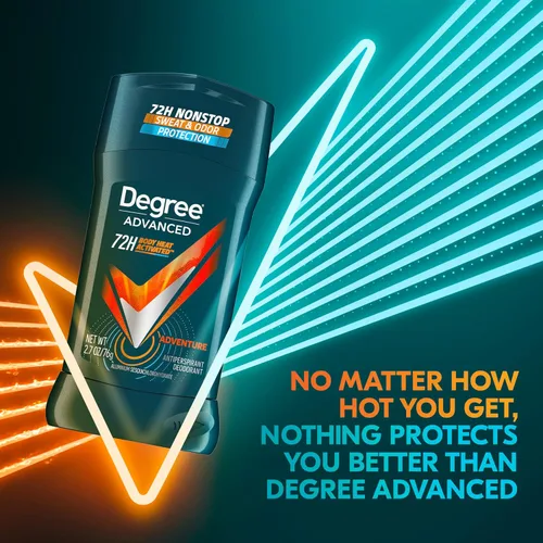 Miniatura 4 de Degree Men Advanced Protection Desodorante antitranspirante, Adventure, 2.7 oz, paquete de 2