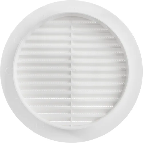 Miniatura 2 de HVAC OV - Cubierta de ventilación blanca de 6 pulgadas - Plástico ABS duradero - Ventilación Soffit con pantalla de malla - para baño, garaje, RV